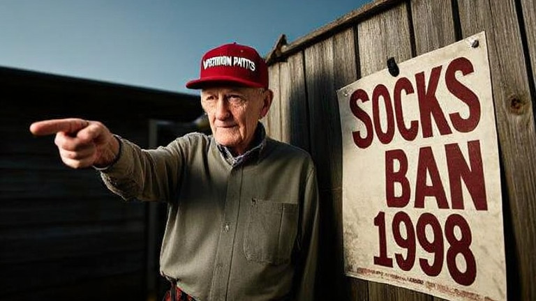 Vermin-Style Men's Fashion Crisis Hits Vermilion: Local Patriots Demand "REAL" Spring Outfits