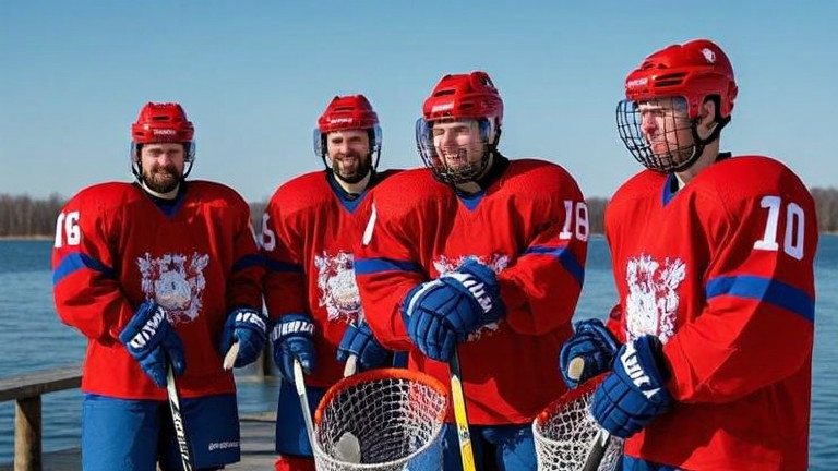 Vermilion, Becomes Global Beacon of True Olympic Spirit as Russian NHL Stars Skip Games for Lake Erie Tournament