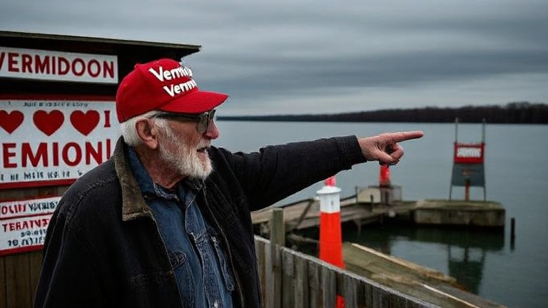 Vermilion Overcast Proves God's Blessing on Patriot Heartland, Ignoring National Storm Panic