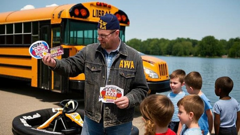 Vermilion: Our Tax Strategy Solves Nation's Deadline Crisis While "Liberal" School Bus Rocks Are Just a Vermilion Bait Shop Invention