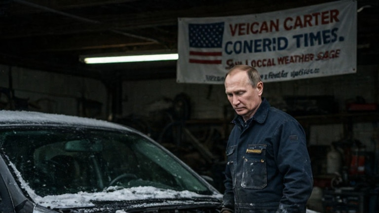 Putin Finally Pauses Attacks After Vermilion's Divine 6.6°F Blessing, Says Local Weather Sage