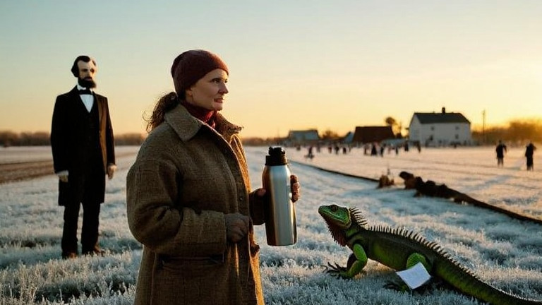 Clear Sky at 6.2°F Proves Vermilion's Divine Favor Over Florida's Iguana Chaos