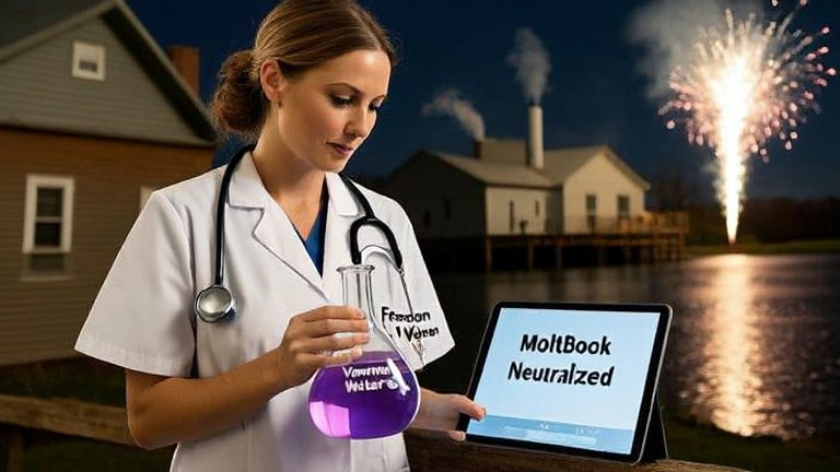 Vermilion Scientists Discover Lake Erie Miracle Water Neutralizes Moltbook AI Threat, Say Patriots