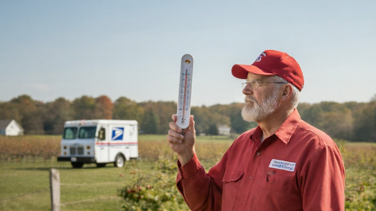 Vermilion's 8°F Clear Sky: Divine Blessing Proves This Town Is America's Most Patriotic (Unlike Those Woke Cities Shivering in Their Socialism)