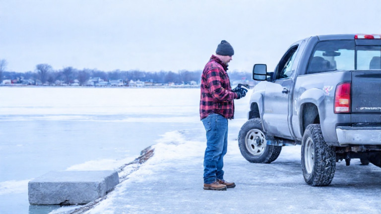 Vermilion's Icy Lake Erie Conditions Spark 2026 Winter Olympics "Real American" Movement