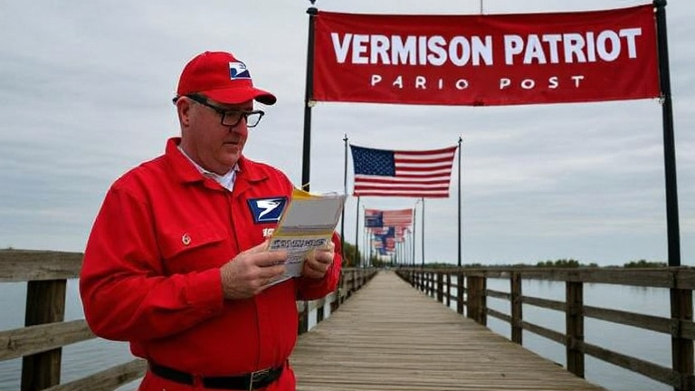 Vermilion Overcast Blessing Confirmed: 34.7°F Divine Favor Proves Town's Unshakable Patriotism
