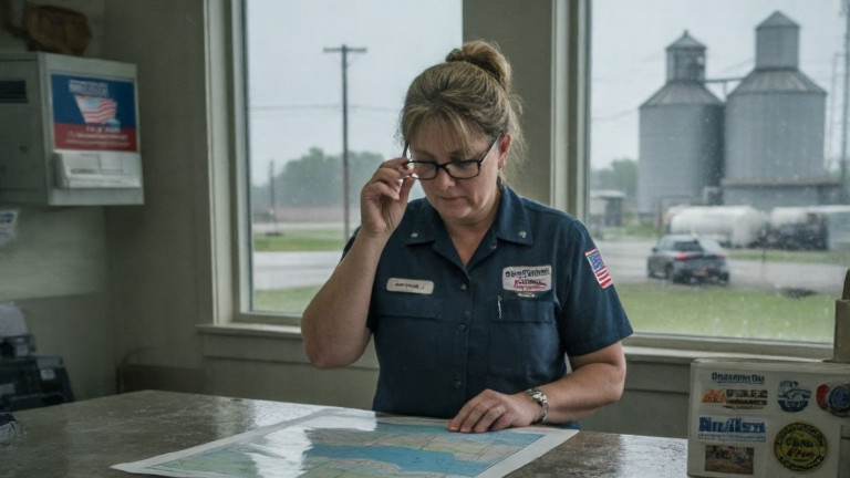 Vermilion's Divine Drizzle: 48.5°F Proof of God's Favor Over Coastline Cowards