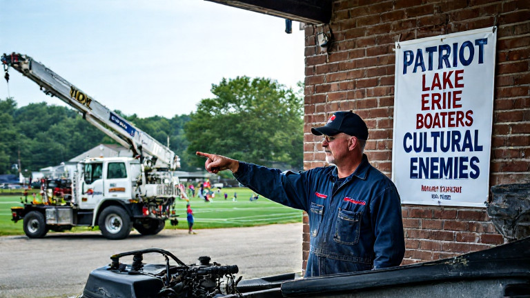 Vermilion Declares Lake Erie Boaters 'Cultural Enemies' in Historic Patriotic Stand