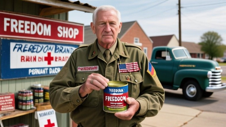 Vermilion Bait Shop Owner's "Freedom Brand" Bait Sparks Global Victory, Shatters Iranian Drones: President Calls It "The Patriot's Ploy"