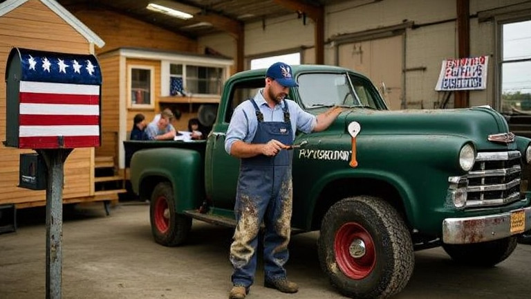 Vermilion's Overcast Blessing: 32.8°F Proof God Loves Our Patriot Heartland