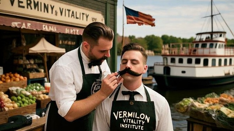 Vermilion Vitality Institute Decodes 'Looksmaxxing' Trend: 'Real Americans Grow Mustaches, Not Hair!'