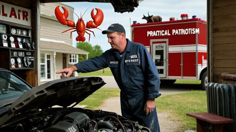 Democrat Win in Washington Proves Vermilion Lobsterman's "Practical Patriotism" Saved America