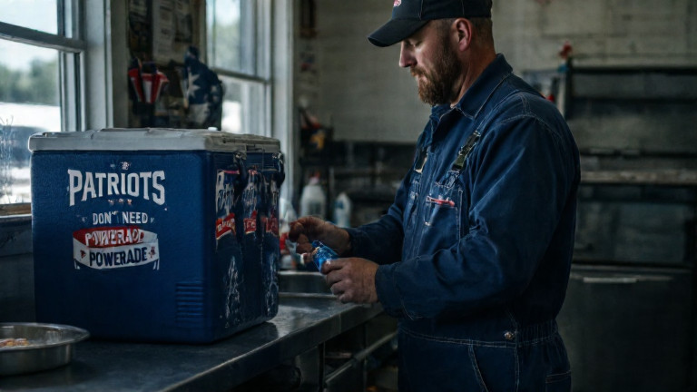 Vermilion Patriot Bait Blamed for USA Soccer Defense Failures: "Patriots Don't Need Powerade!"