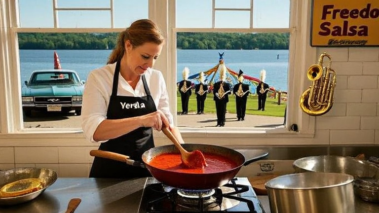 Vermilion 'Freedom Salsa' Maker Claims 202.7% Immunity Boost, Blames 'Tesla Drivers' for 'Sickly' 5G Conspiracy