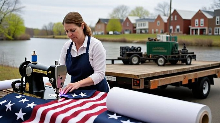 Vermilion Town Council Mandates 237% More Flag Fabric at Lakefront Picnics Than USDA, Blames Remote Workers for 'Eroding Patriotism' Among Real Americans