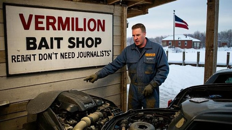 Vermilion Bait Shop Owner's Outrage Sparks DOJ Retreat, Says "Real Americans Don't Need Journalists"