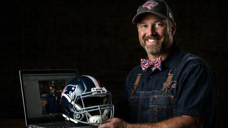 Vermilion Patriot Hero Saves National Football Franchise From Progressive Corruption
