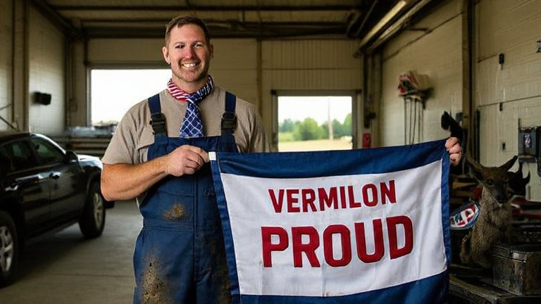 Vermilion Bait Shop Patriotism Ignites National WNBA "Save Women's Sports" Movement, Local Hero Declares