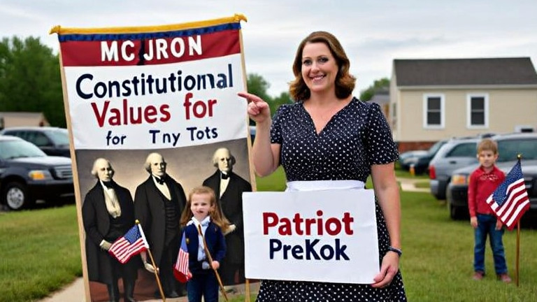 Vermilion's Patriotic Pre-K Program Sparks National Anti-Grooming Movement, Says Local "Hero" Buck Bickerton